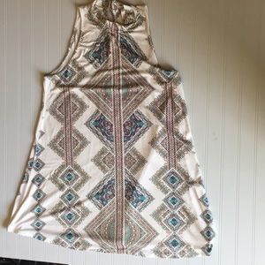 Blu Pepper Patterned Dress